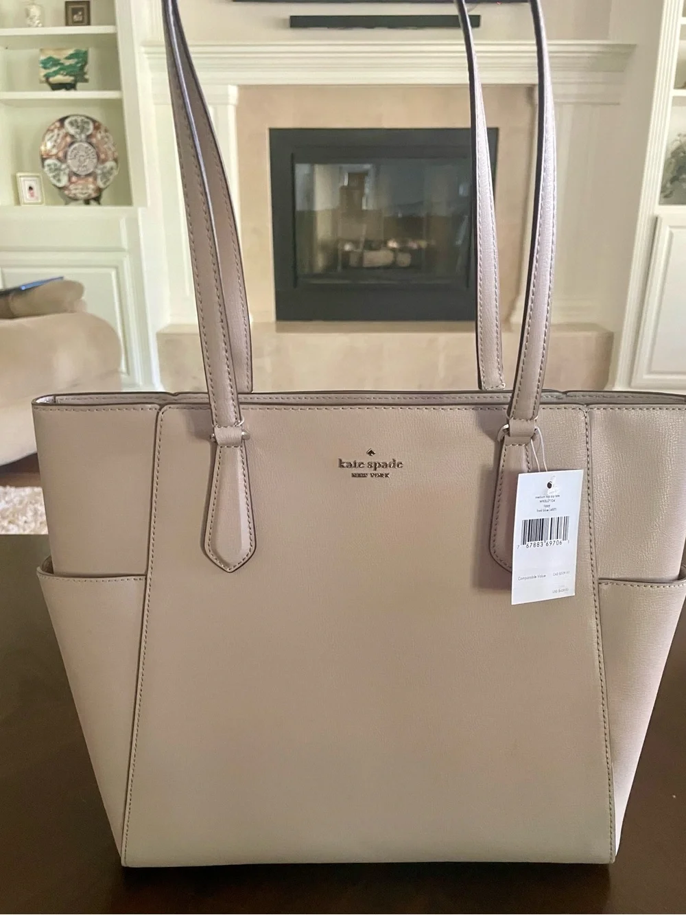 Kate Spade New York Tippy Top Zip medium tote